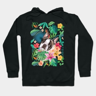 Tropical Chocolate Frenchie French Bulldog Hoodie